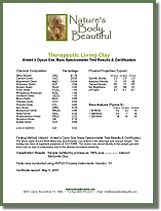 Nature's Body Beautiful Calcium Bentonite Clay Cosmeceuticals Free Downloads
